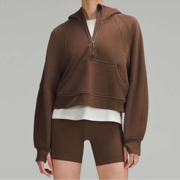 Lululemon Scuba Oversized Half-Zip Hoodie in Java (XS/S) - Picture 8 of 8
